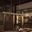 Axyaa Bamboo Tea Room LED Chandelier - Creative & Personalized Bar Table Lamp