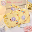 Axyaa Kawaii Cat Makeup Bag: Cute Large Puppy Cosmetic Organizer, Travel Storage Pouch