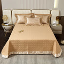 Axyaa Cotton Quilted Bed Cover Set - Single & Double Bed Cover - Thick & Pure Cotton