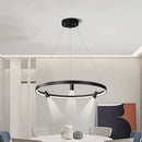 Axyaa Nordic Black LED Pendant Lights for Bedroom Dinning Kitchen Home Decor