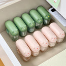 Axyaa Kawaii Cat Cable Organizer Frosted Mini Desk Storage Box With Lids