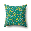 Axyaa Colorful Candy Flower Succulent Plants Printed Pillow Case for Couch Sofa Bed