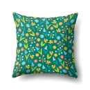 Axyaa Colorful Candy Flower Succulent Plants Printed Pillow Case for Couch Sofa Bed