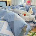 Axyaa Cotton Quilt Cover Single 150x200x230 Small Fresh Print