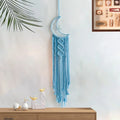 Bohemian Moon Dream Catcher With or Without Light, Macrame Dreamcatcher for Home Decor by Axyaa