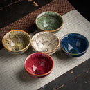 Axya Ceramic Kung Fu Tea Set - Five Elements Cup Bowl Gift Set