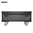 Axyaa Wireless Remote LED Par 6x18W Battery Lighting in Flight Case