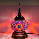 Turkish Mosaic Light Material Package Table Lamp - Axyaa Handmade Glass Gift