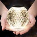 Axyaa Crystal Diamond Desk Lamp - USB Charging Ambient Night Light