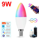 Axyaa Smart WiFi RGB LED Bulb E14 Dimmable 5W 7W 9W Voice Control Alexa Google Home