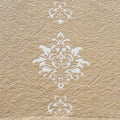 Axyaa European Jacquard Curtains: Elegant Cream Hollow Out Tulle Drapes for Home Decor