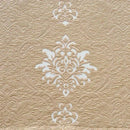 Axyaa European Jacquard Curtains: Elegant Cream Hollow Out Tulle Drapes for Home Decor