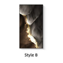 Axyaa Mountain Porcelain LED Wall Lamp for Home Decor