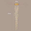 Axyaa Nordic Stair Chandelier Ceiling Light for Living and Dining Room