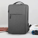 Axyaa Men's Large Laptop Backpack: Business, School, Travel, Outdoor Sports, Multi-layer Design