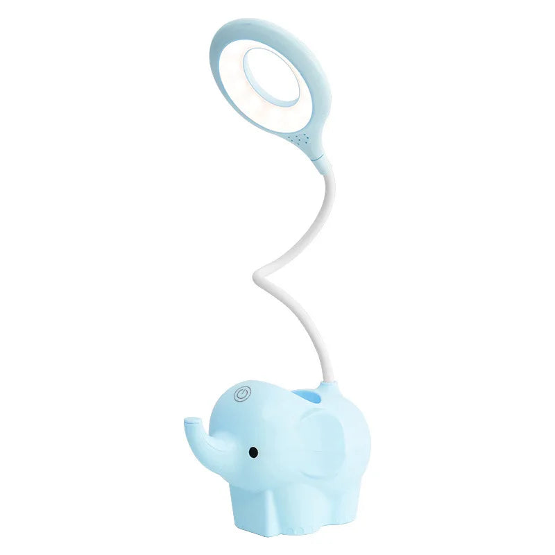 Axya Elephant LED Table Lamp: Three Color Temperature Adjustable Eye Protection Light