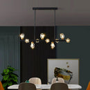 Axyaa Crystal Chandelier Pendant Light for Living Room and Dining Room