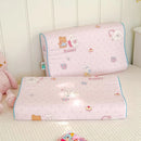 Axyaa Dinosaur Car Cartoon Pillowcase, Kids Satin Bedding, Cute Design, Soft Cotton Cover.