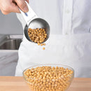 Axyaa Stainless Steel Measuring Cups Spoons Set with Scale Kitchen Baking Tools Silver