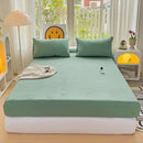 Axyaa Super Skin-Friendly Mattress Cover, Non-Slip & Dirt Resistant Fitted Sheet