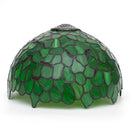 Axyaa 12" Scandinavian Stained Glass Cherry Blossoms Lampshade Retro Handmade Replacement