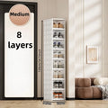 Axyaa Foldable Shoe Cabinet: 3-9 Tier Heavy-Duty Storage Box for Shoes & More