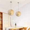 Axyaa Deformation Moon Chandelier: Nordic Style LED Pendant Light