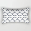 Axyaa Geometric Grey White Square Pillowcase for Home Decor and Living Room