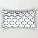 Axyaa Nordic Grey White Geometric Square Pillowcase for Home Decor
