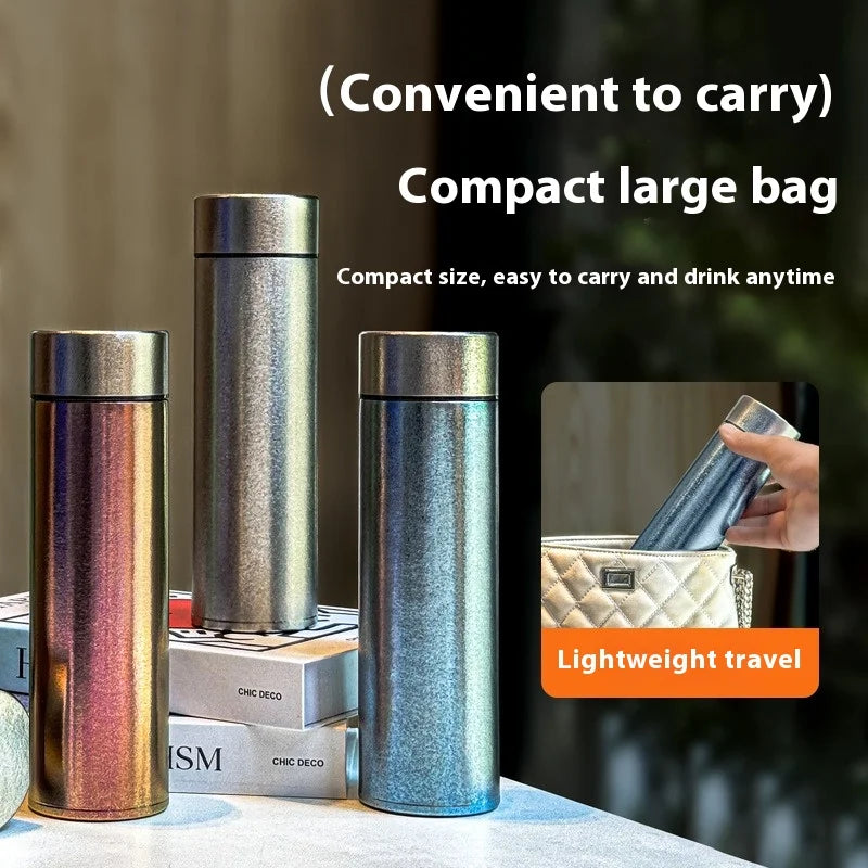 Axyaa Titanium Insulated Cup for Hot/Cold Drinks - Portable Tea/Coffee Water Cup