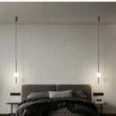 Axyaa Acrylic Ball Double Chandelier LED Pendant Light