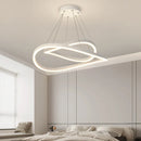 Axyaa LED Ceiling Chandelier: Modern Lighting for Living Dining Bedroom Kitchen Decor