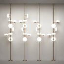 Axyaa Modern Glass Floor Lamp for Artistic Home Lighting