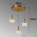 Luxury Crystal Chandelier for Living Room and Bedroom by Axyaa - Indoor Lighting Solution