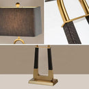 Axyaa Metal Luxe Bedside Lamp: Designer Living Room Decor