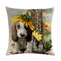 Axyaa Flax Embrace Pillowcase 45*45cm for Stylish Home Décor