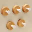 Axyaa Wall Hook Storage Coat Hanger Adhesive Organizer Kitchen Bedroom Shelf