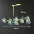 Axyaa LED Chandeliers: Modern Pendant Light for Living and Dining Room