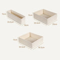 Axyaa Drawer Organizers Underwear Bra Socks Closet Storage Containers