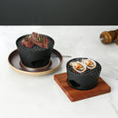 Axya Japanese Cast Iron Steak Plate with Abalone Stove