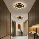Axyaa LED Ceiling Lamps: Motion Sensor, Black, Indoor, Bedroom, Corridor Balcony Lighting