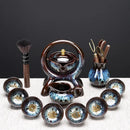 Axya™ 6-Person Bone Kung Fu Tea Set with Automatic Teapot