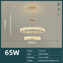 Axyaa Italian Luxury Crystal Chandelier - Designer Simplicity for Villa Dining