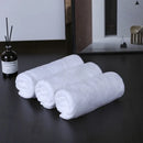 Axyaa Hotel Jacquard Floor Towel Pure Cotton Non-Slip White Bathroom Mat