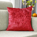 Axyaa Ice Velvet Pillow Cover - 45x45cm, Home Decorative Cushion for Sofa