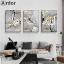 Islamic Calligraphy Ayatul Kursi Black Gold Marble Wall Art by Axyaa