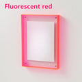 Acrylic Photo Frame Display Stand Wall Table Decor Axyaa