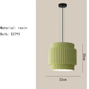 Axyaa Colorful Macaron Pendant Lamp for Dining Room Bedroom