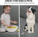 Axyaa Waterproof Sofa Bed Cover - Pet-Friendly Slipcover for Armless Sofa - Furniture Protector Mats