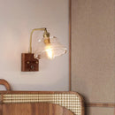 Nordic Copper Bedroom Wall Light by Axyaa: Adjustable LED, Zipper Switch, E27 Bulb